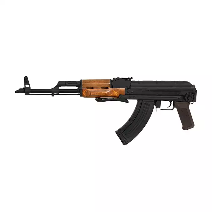 [Zestaw] CM.048S replika airsoftowa karabinka AKMS [CYMA] + Pokrywa komory zamkowej z szyną do AK [CYMA] + Replika rosyjskiego celownika kolimatorowego typu VZ-1 [JJ Airsoft]