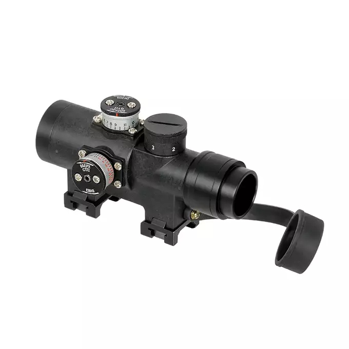 [Set] CM.099 VSS Vintorez sniper rifle replica [CYMA] + SVD Scope Mount - Black [CYMA] + Airsoft PK-AW Style Russian Red Dot Sight for AK/SKS/SVD [JJ Airsoft]