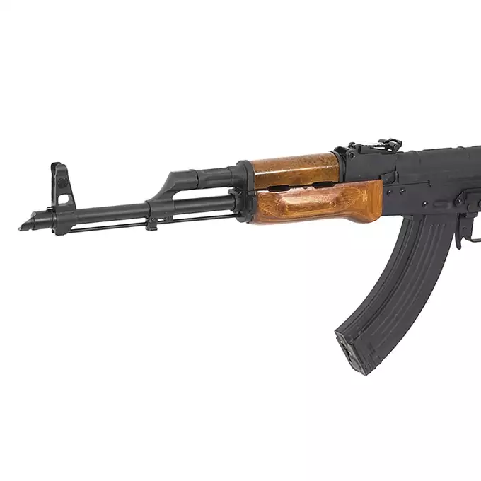 [Zestaw] CM.048M [CYMA] + Szyna montażowa pod optykę do AK - Black [M-ETAL] + Replika rosyjskiego celownika kolimatorowego typu DK-9 do AK [JJ Airsoft]