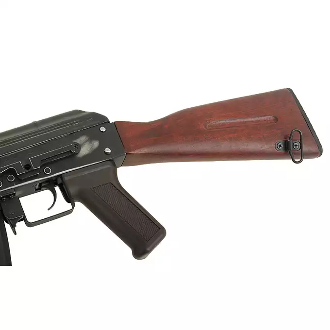 [Zestaw] ASK201A EBB Full-Metal (Vintage Style) [APS] + Replika rosyjskiego celownika kolimatorowego typu PK-A do AK/SKS/SVD [JJ Airsoft]