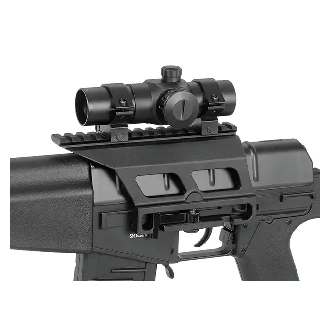 [Set] CM.099 VSS Vintorez sniper rifle replica [CYMA] + SVD Scope Mount - Black [CYMA] + Airsoft PK-AW Style Russian Red Dot Sight for AK/SKS/SVD [JJ Airsoft]