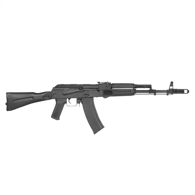 [Zestaw] CM.040C [CYMA] + Pokrywa komory zamkowej z szyną do AK [CYMA] + Replika rosyjskiego celownika kolimatorowego typu VZ-1 [JJ Airsoft]