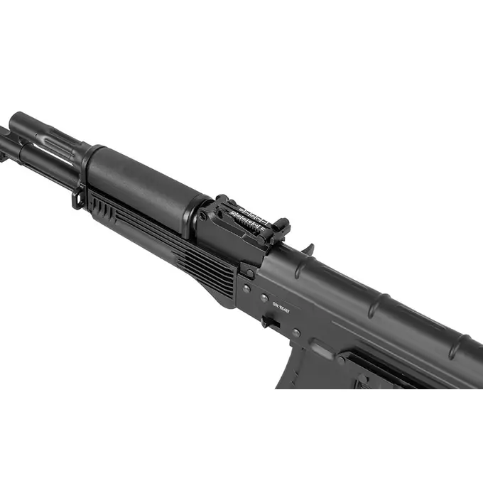 [Zestaw] CM.040C [CYMA] + Pokrywa komory zamkowej z szyną do AK [CYMA] + Replika rosyjskiego celownika kolimatorowego typu VZ-1 [JJ Airsoft]