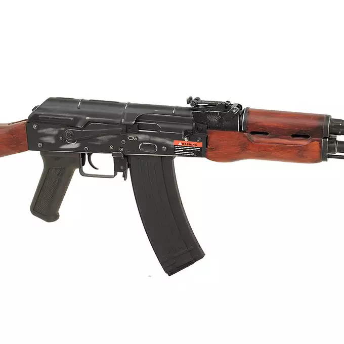 [Zestaw] ASK201A EBB Full-Metal (Vintage Style) [APS] + Replika rosyjskiego celownika kolimatorowego typu PK-A do AK/SKS/SVD [JJ Airsoft]