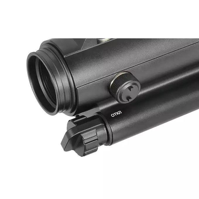 [Set] AK-74 ASK201 Battle Worn Airsoft Rifle [APS] + Railed Scope Mount for AK - Black [M-ETAL] + Airsoft DK-9 Style Russian Red Dot Sight for AK [JJ Airsoft]