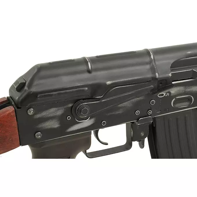 [Zestaw] ASK201A EBB Full-Metal (Vintage Style) [APS] + Replika rosyjskiego celownika kolimatorowego typu PK-A do AK/SKS/SVD [JJ Airsoft]