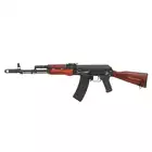 [Zestaw] ASK201A EBB Full-Metal (Vintage Style) [APS] + Szyna montażowa pod optykę do AK - Black [M-ETAL] + Replika rosyjskiego celownika kolimatorowego typu DK-9 do AK [JJ Airsoft]