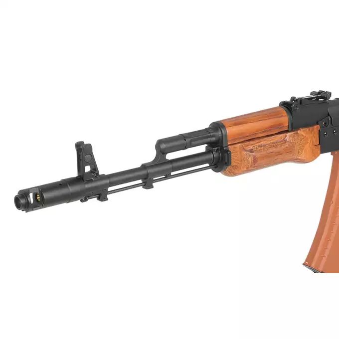 [Zestaw] CM.048 [CYMA] + Szyna montażowa pod optykę do AK - Black [M-ETAL] + Replika rosyjskiego celownika kolimatorowego typu DK-9 do AK [JJ Airsoft]