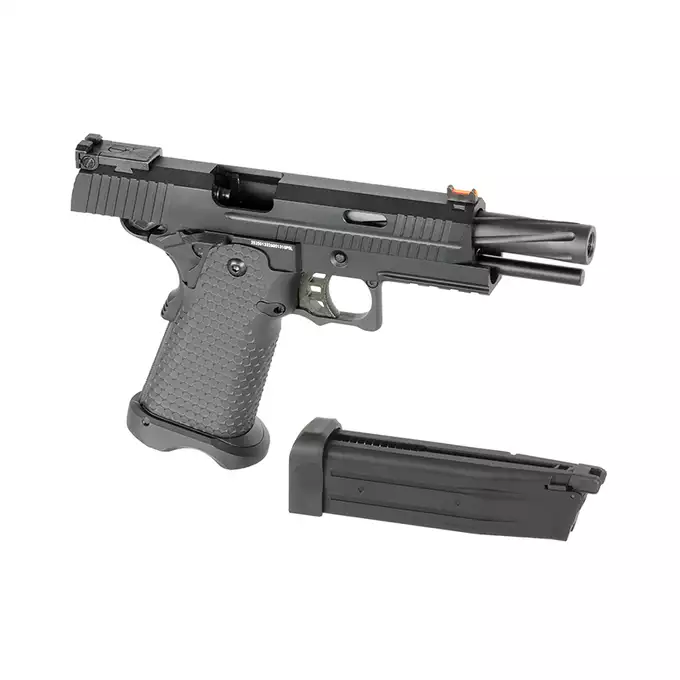 3331 pistol replica with Gas Blowback (GBB) - Black [Golden Eagle]