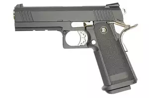 3301 pistol replica with Gas Blowback (GBB) - Black [Golden Eagle]