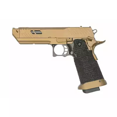 Replika pistoletu 3355 z systemem Gas Blowback (GBB) - Desert [Golden Eagle]