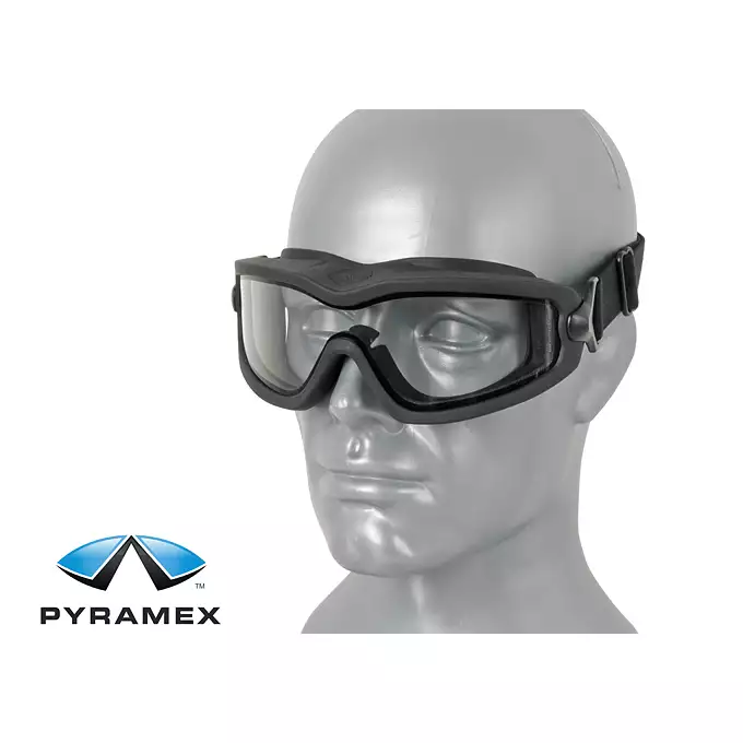[Zestaw] Gogle V2G-Plus Anti-Fog - Clear [PYRAMEX] + V2G-Plus Rx-Insert [PYRAMEX]
