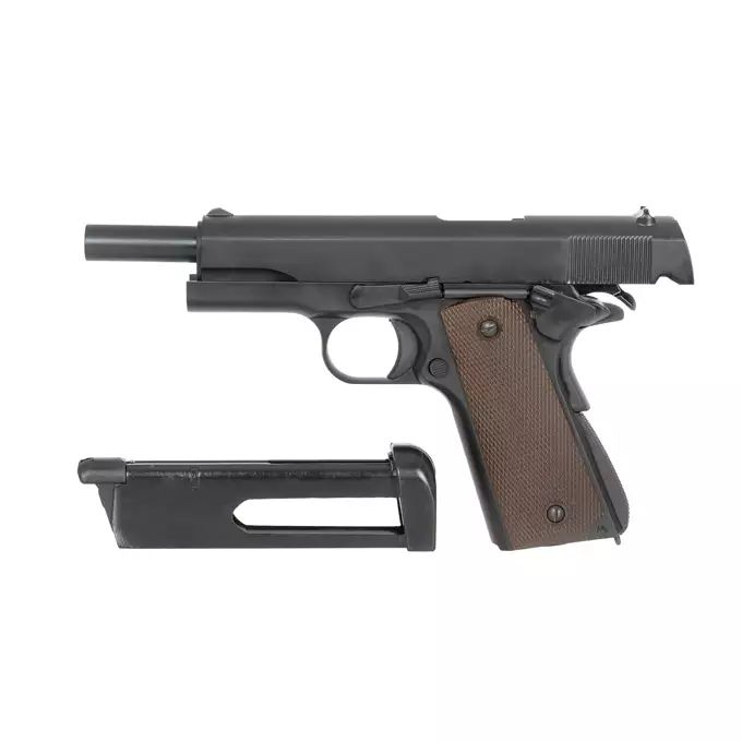 [Zestaw] 1911 wersja CO2 [KJW] + Zestaw 10szt Kapsuł CO2/12g [CROSMAN]