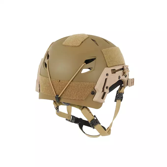 [Zestaw] Kask taktyczny EXF Bump - Dark Earth [FMA] + M32H Aktywne ochronniki słuchu z mikrofonem na hełm EXF - TN