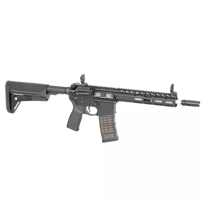 [Zestaw] Replika karabinka Noveske 10.5" Gen III Shorty 300BLK - Black [EMG] + Magazynek LANCER L5 AWM 300 Blackout na 190 kulek do M4/AR15 [EMG]