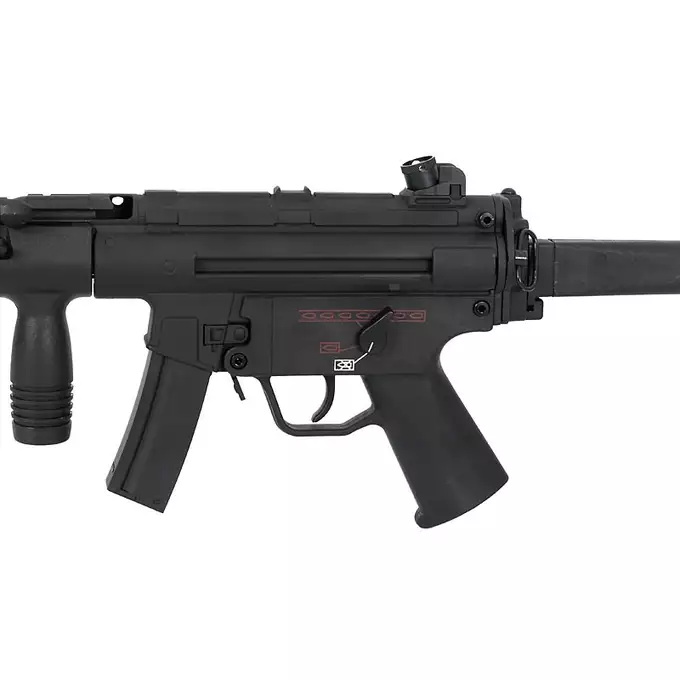 [Zestaw] CM.041PDW BLUE Edition [CYMA] + Tłumik podświetląjacy kulki QD SPITFIRE do MP5K, MP5 PDW [5KU]