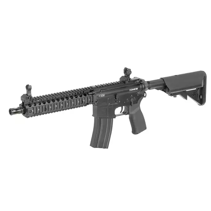 [Zestaw] CM.105 Daniel Defense MK18 - Black [EMG] + Magazynek LANCER L5 AWM 300 Blackout na 190 kulek do M4/AR15 [EMG]