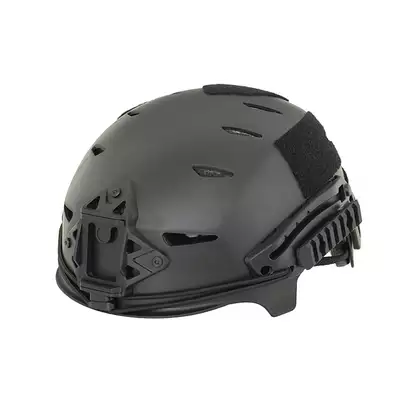 [Zestaw] Replika kasku EXF - Black [EM] + M32H Aktywne ochronniki słuchu z mikrofonem na hełm EXF - TN