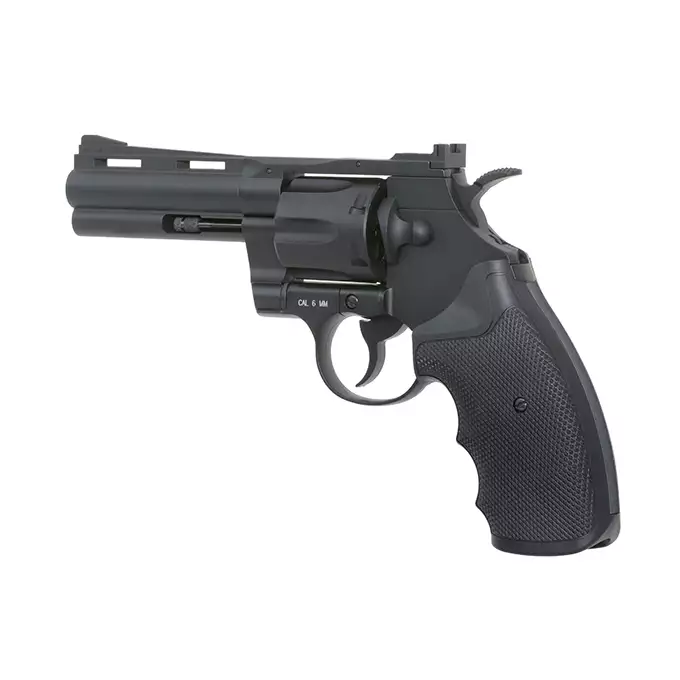 [Zestaw] Rewolwer 357 Magnum 4" [KWC] + Zestaw 10szt Kapsuł CO2/12g [CROSMAN]