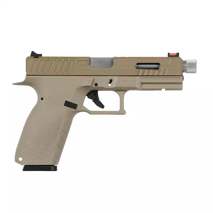 [Zestaw] KP-13F Full-Auto CO2 VERSION - Tan [KJW] + Zestaw 10szt Kapsuł CO2/12g [CROSMAN]