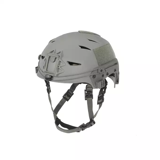 [Zestaw] Kask taktyczny EXF Bump - Foliage Green [FMA] + M32H Aktywne ochronniki słuchu z mikrofonem na hełm EXF - TN