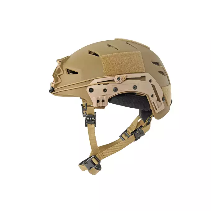 [Zestaw] Kask taktyczny EXF Bump - Dark Earth [FMA] + M32H Aktywne ochronniki słuchu z mikrofonem na hełm EXF - TN