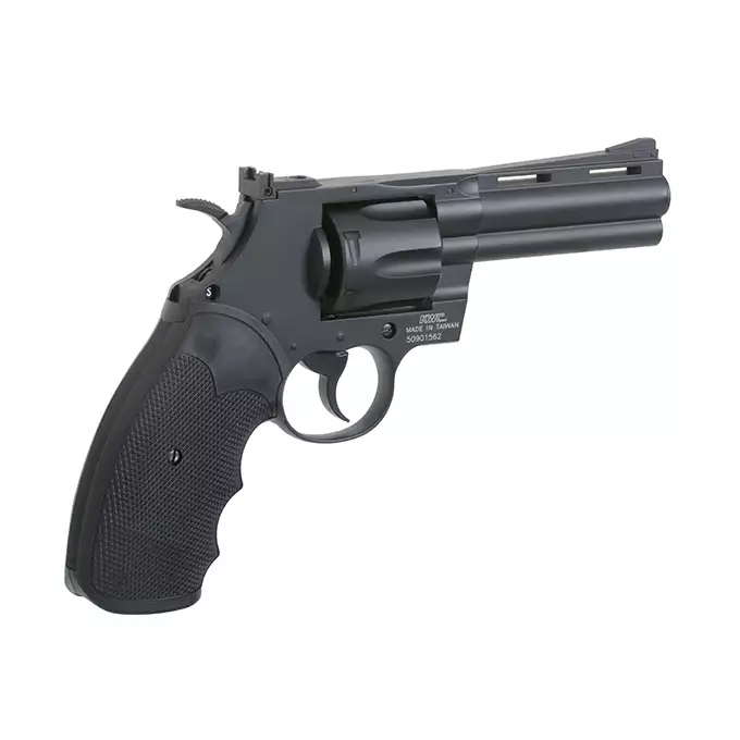 [Zestaw] Rewolwer 357 Magnum 4" [KWC] + Zestaw 10szt Kapsuł CO2/12g [CROSMAN]