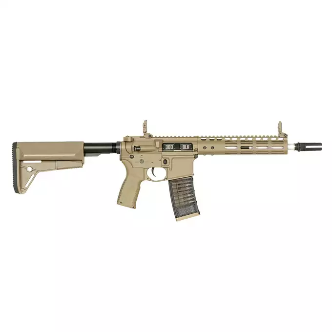 [Zestaw] Replika karabinka Noveske 10.5" Gen III Shorty 300BLK - Tan [EMG] + Magazynek LANCER L5 AWM 300 Blackout na 190 kulek do M4/AR15 [EMG]