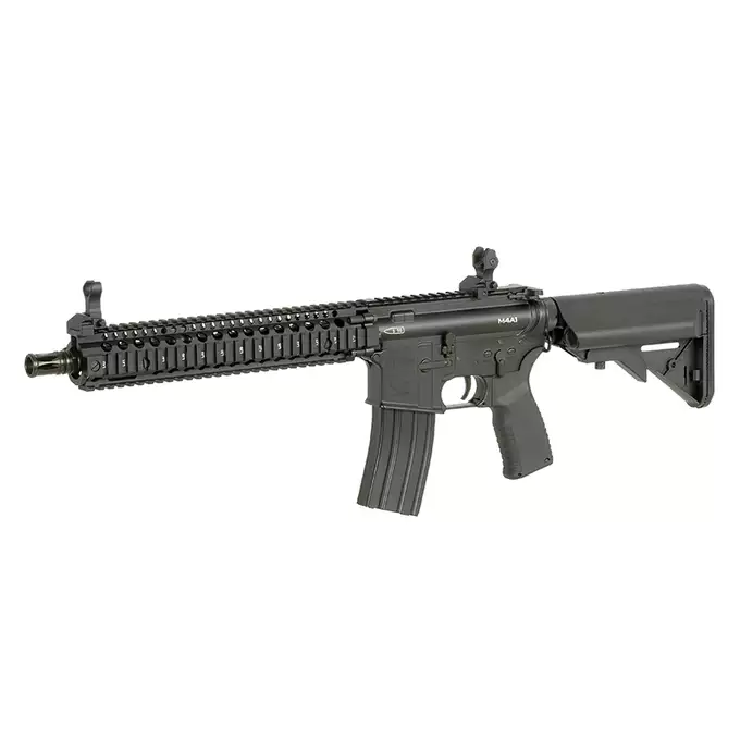 [Zestaw] CM.105 Daniel Defense M4A1 - Black [EMG] + Magazynek LANCER L5 AWM 300 Blackout na 190 kulek do M4/AR15 [EMG]