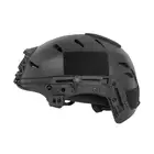 [Zestaw] Kask taktyczny EXF Bump - Black [FMA] + M32H Aktywne ochronniki słuchu z mikrofonem na hełm EXF - TN
