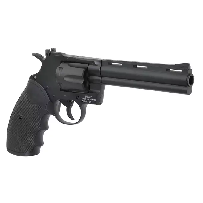 [Zestaw] Rewolwer 357 Magnum 6'' [KWC] + Zestaw 10szt Kapsuł CO2/12g [CROSMAN]