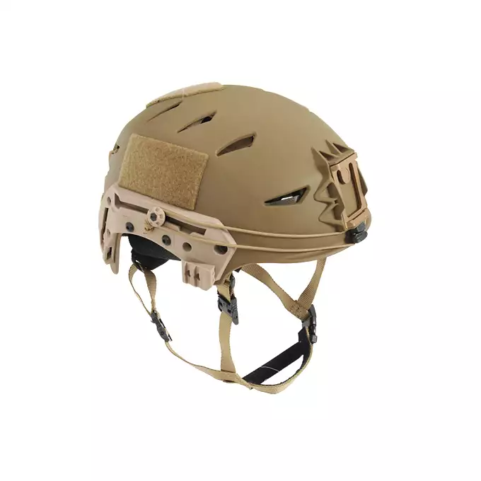 [Zestaw] Kask taktyczny EXF Bump - Dark Earth [FMA] + M32H Aktywne ochronniki słuchu z mikrofonem na hełm EXF - TN