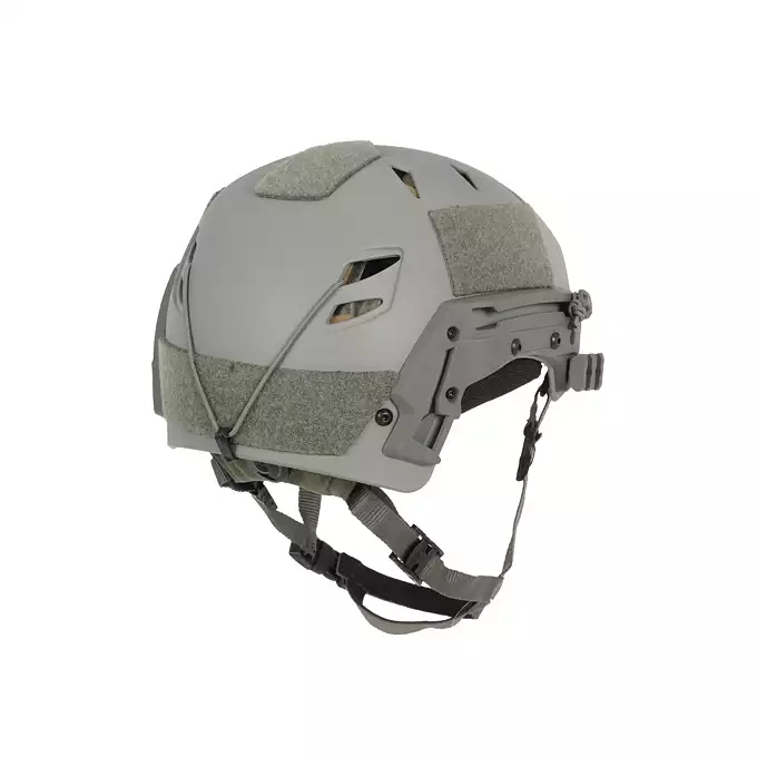 [Zestaw] Kask taktyczny EXF Bump - Foliage Green [FMA] + M32H Aktywne ochronniki słuchu z mikrofonem na hełm EXF - TN