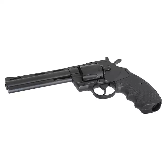 [Zestaw] Rewolwer 357 Magnum 6'' [KWC] + Zestaw 10szt Kapsuł CO2/12g [CROSMAN]