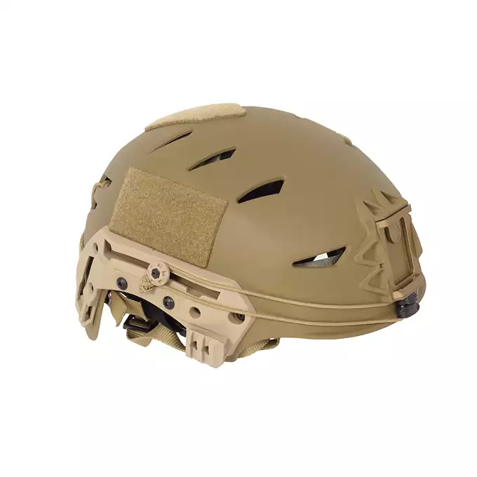[Zestaw] Kask taktyczny EXF Bump - Dark Earth [FMA] + M32H Aktywne ochronniki słuchu z mikrofonem na hełm EXF - TN