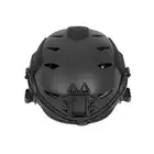 [Zestaw] Kask taktyczny EXF Bump - Black [FMA] + M32H Aktywne ochronniki słuchu z mikrofonem na hełm EXF - TN