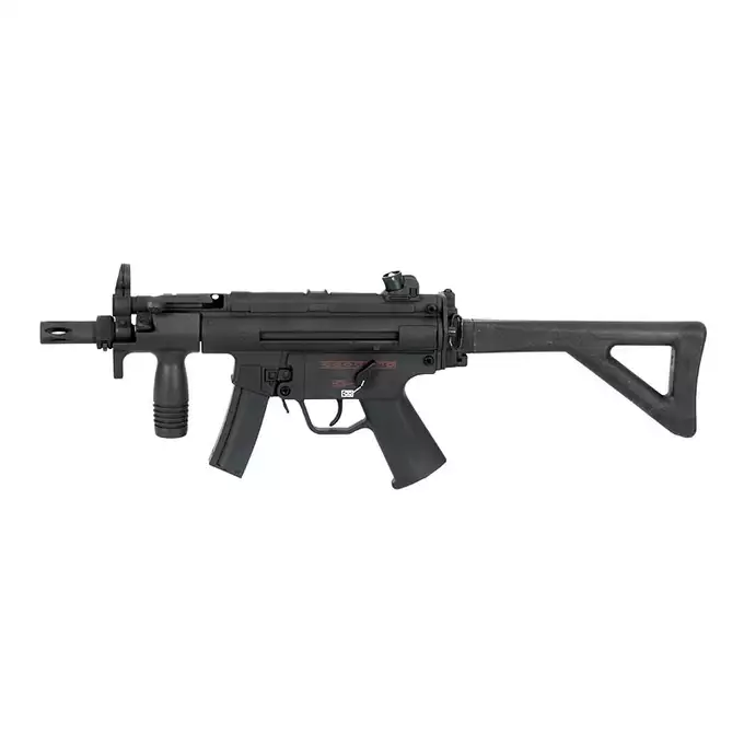 [Zestaw] CM.041PDW BLUE Edition [CYMA] + Tłumik podświetląjacy kulki QD SPITFIRE do MP5K, MP5 PDW [5KU]
