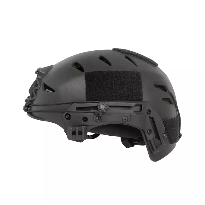 [Zestaw] Kask taktyczny EXF Bump - Black [FMA] + M32H Aktywne ochronniki słuchu z mikrofonem na hełm EXF - TN
