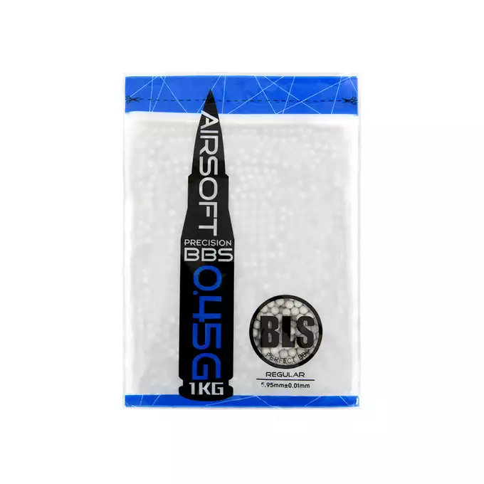 [Zestaw] Precision BB kulki 0,45g - 1 kg [BLS] + Szybko-ładowarka do magazynków na 100 kulek