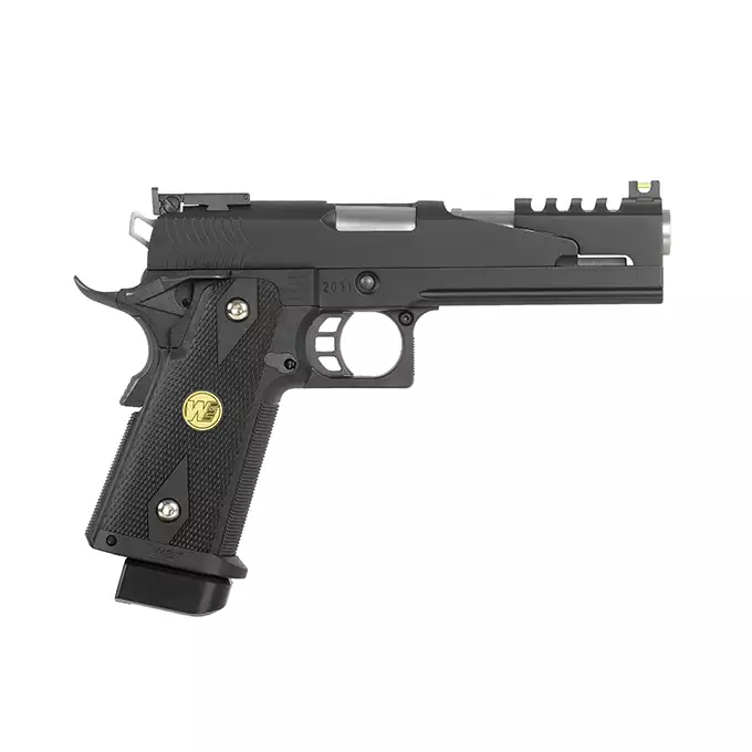 [Zestaw] Replika pistoletu Hi-Capa 5.1B CO2 [WE] + Zestaw 10szt Kapsuł CO2/12g [CROSMAN]