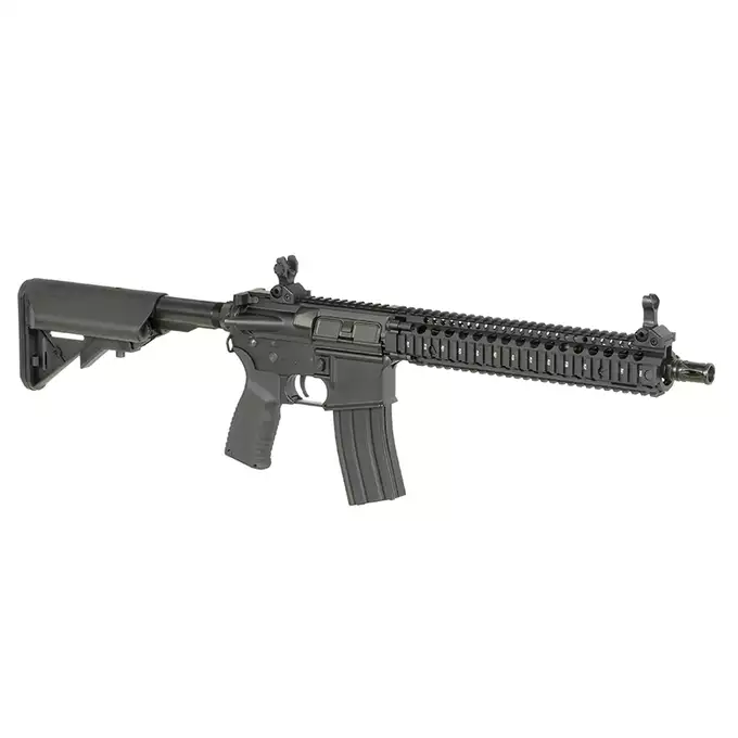 [Zestaw] CM.105 Daniel Defense M4A1 - Black [EMG] + Magazynek LANCER L5 AWM 300 Blackout na 190 kulek do M4/AR15 [EMG]