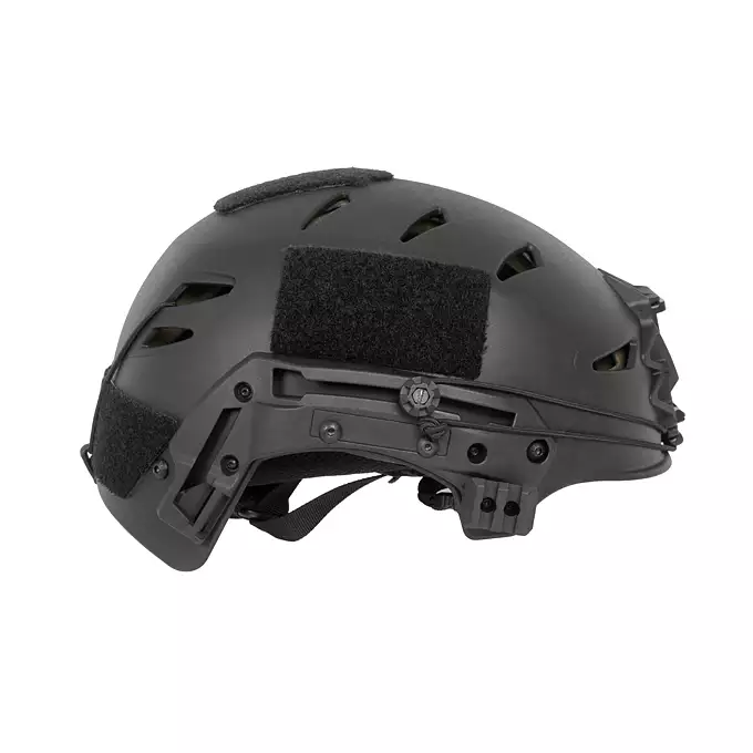 [Zestaw] Kask taktyczny EXF Bump - Black [FMA] + M32H Aktywne ochronniki słuchu z mikrofonem na hełm EXF - TN