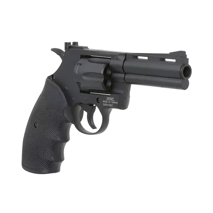 [Zestaw] Rewolwer 357 Magnum 4" [KWC] + Zestaw 10szt Kapsuł CO2/12g [CROSMAN]