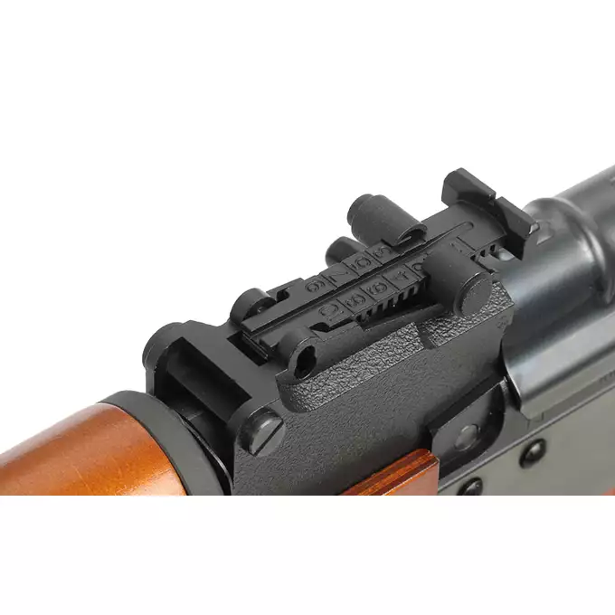 [Zestaw] Replika karabinka AK74 GBBR [WE] + Szyna montażowa pod optykę do AK - Black [M-ETAL]