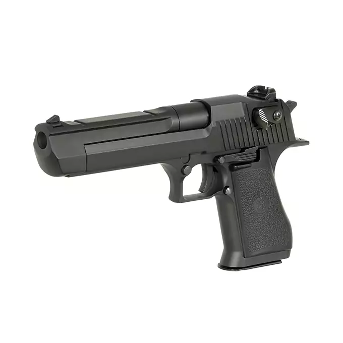 [Zestaw] Pistolet airsoftowy 779S GBB (Green gas) [Double Bell] + Magazynek Green Gaz 27 kulek do repliki 779S GBB [Double Bell]