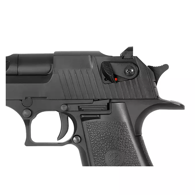 [Zestaw] Pistolet airsoftowy 779S GBB (Green gas) [Double Bell] + Magazynek Green Gaz 27 kulek do repliki 779S GBB [Double Bell]