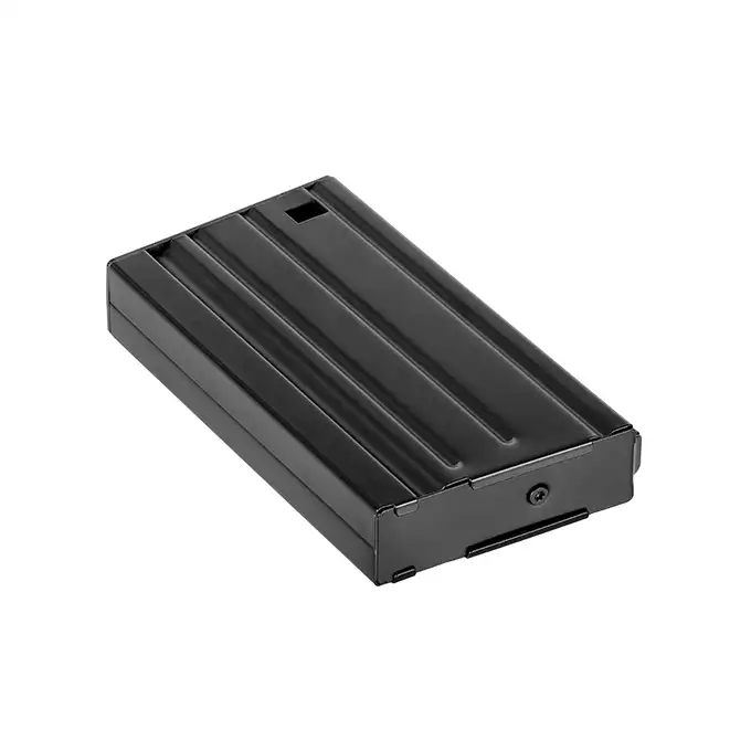 [Zestaw] Stalowy Magazynek Mid-Cap na 120 kulek do SR25/AR10 - Black [EC]