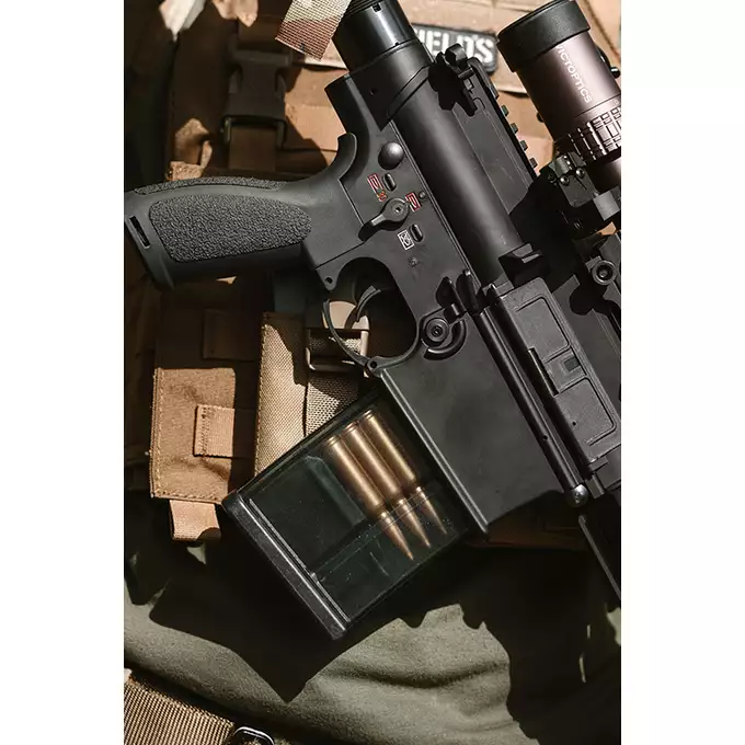 [Zestaw] Polimerowy Magazynek Mid-Cap na 110 kulek do EC202, EC203, EC204 [EC]