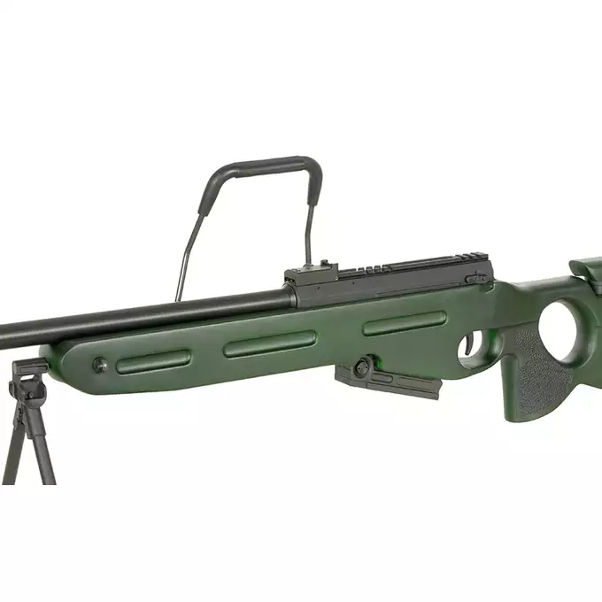 [Zestaw] Replika karabinu powtarzalnego SV-98 - Real Wood [S&amp;T] + Magazynek do SV-98 S&amp;T na 45 kulek - Czarny [S&amp;T]