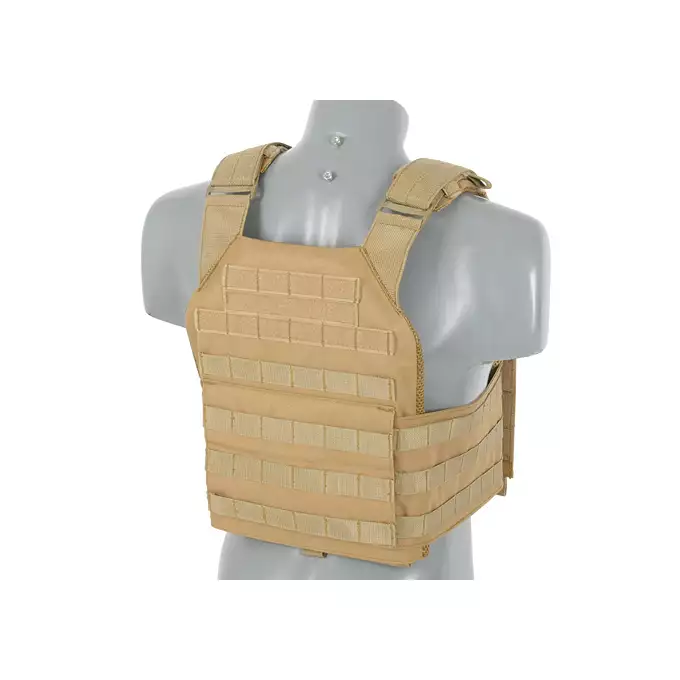 [Zestaw] Buckle Up Assault Plate Carrier Cummerbund - Coyote [8FIELDS] + Ładownica Under Zip Pouch do kamizelek - TAN [8FIELDS] + SZTURMOWY PANEL NA PLECY MOD.3 -TAN [8FIELDS] + Szybka poczwórna ładownica BUCKLE UP na magazynki MP5/SMG/UTR45 - Coyote [8FIELDS]